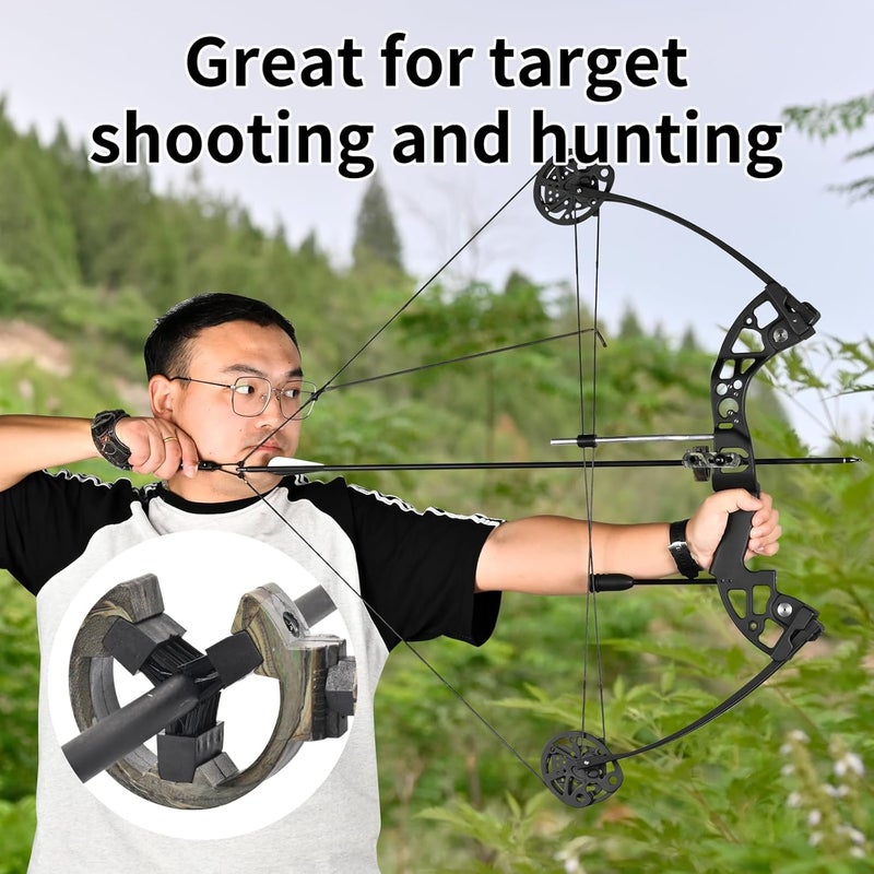SOPOGER Archery Arrow Rest Capture Whisker Brush Biscuit Arrow Rest for Compound Bow/Recurve Bow Hunting Target Shooting Left and Right Hand - Image 2